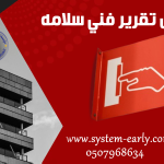تقرير فنى سلامة مؤسسة النظام المبكر